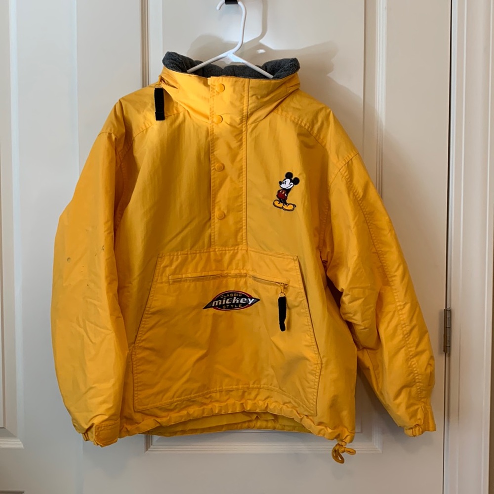 Disney Classic Mickey Style Pullover Jacket | Vintage